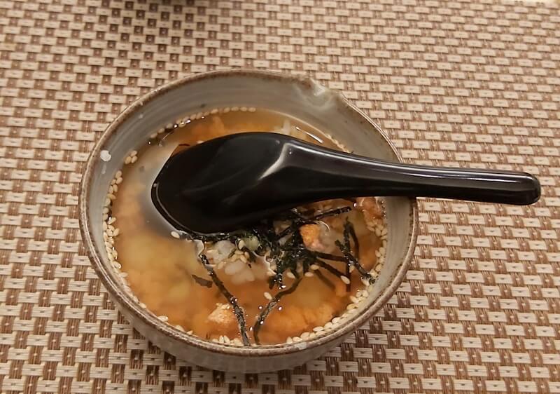 和食望月的鮭魚茶泡飯