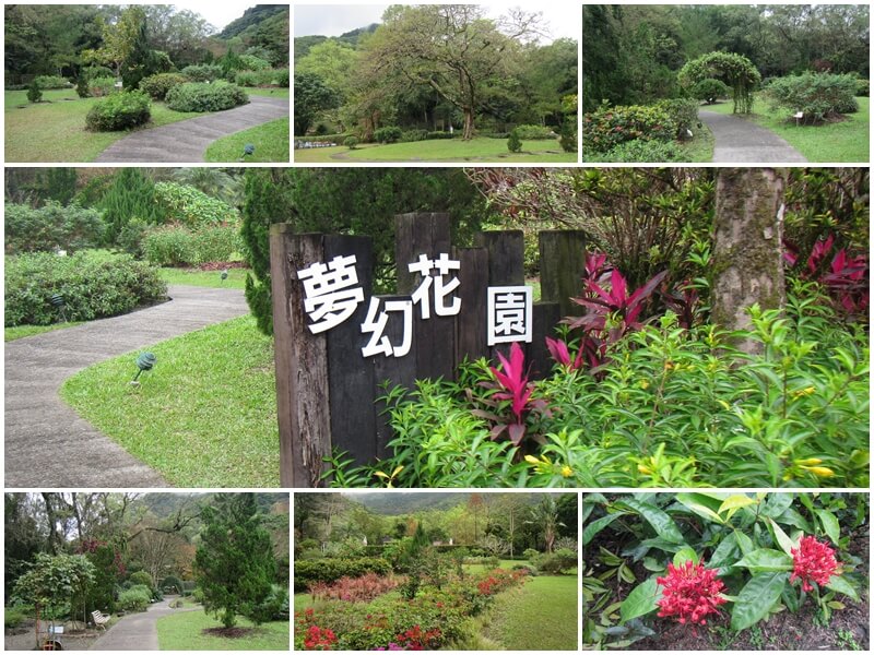 蝴蝶谷溫泉度假村的夢幻花園