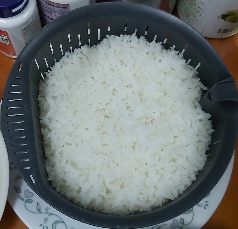 小美煮的白米飯