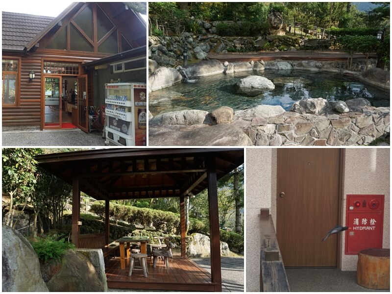 達谷蘭溫泉渡假村的涼亭與戶外景觀
