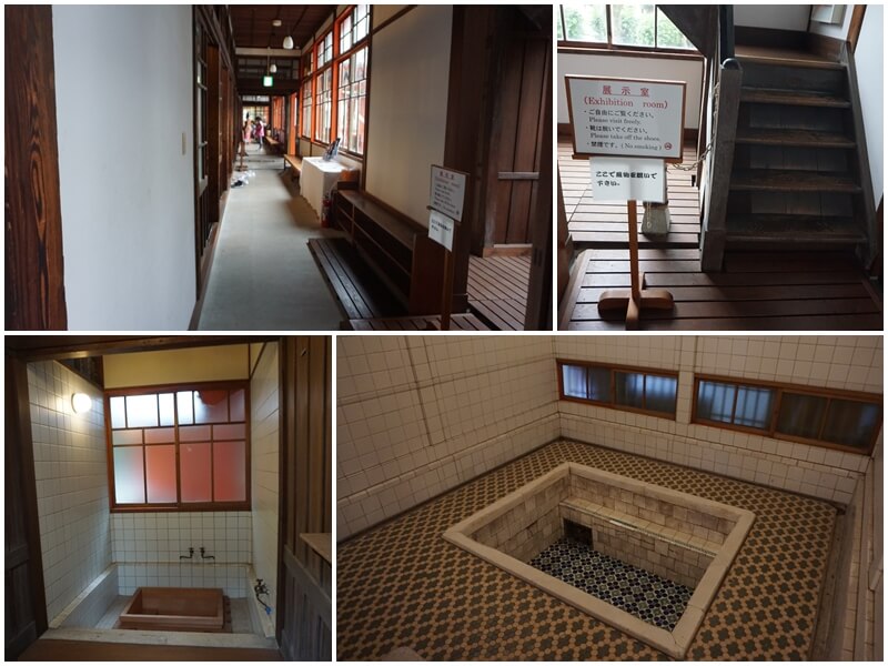 武雄溫泉新館的十錢湯浴室與展示室見學