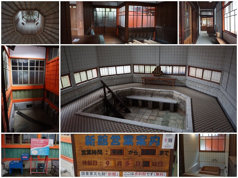 武雄溫泉新館內為大正天皇而修建的浴室