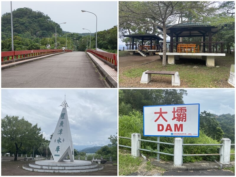 往鯉魚潭水庫裡面繼續走