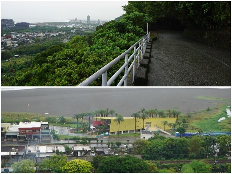 Looking Towards Turtle Island" and the No. 9 Café Wai'ao branch below