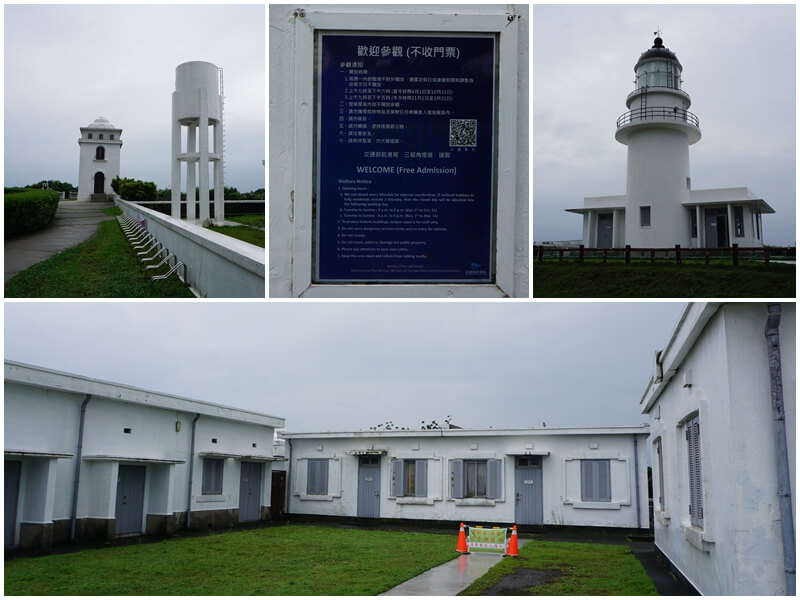 Sandiao Cape Lighthouse has free admission.