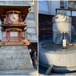 道後溫泉的少爺機關鐘