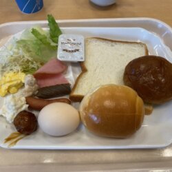 The delicious breakfast at Toyoko INN Matsuyama Ichibancho