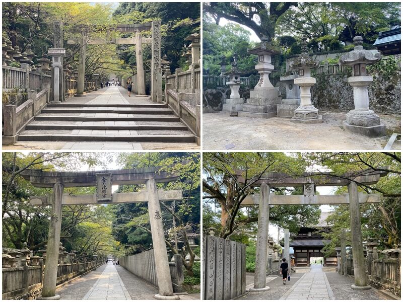 金刀比羅宮 桜馬場 (Sakura Baba of Kotohira Shrine)