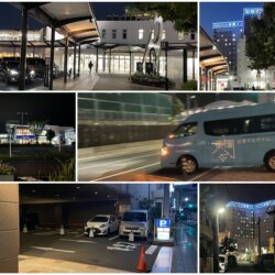 東橫INN 小田原站東口的車有接送到車站