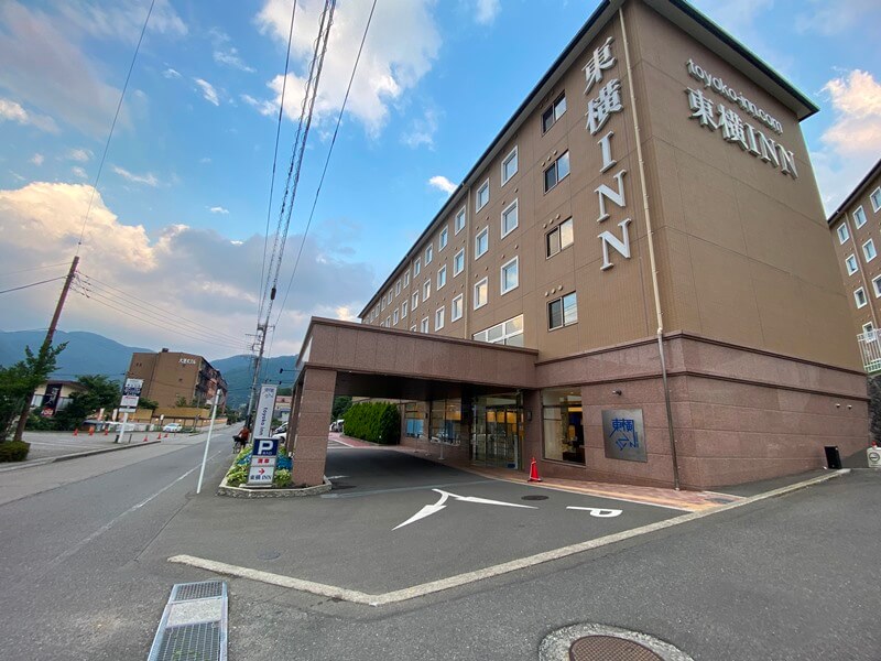 東橫INN 富士河口湖大橋飯店外觀