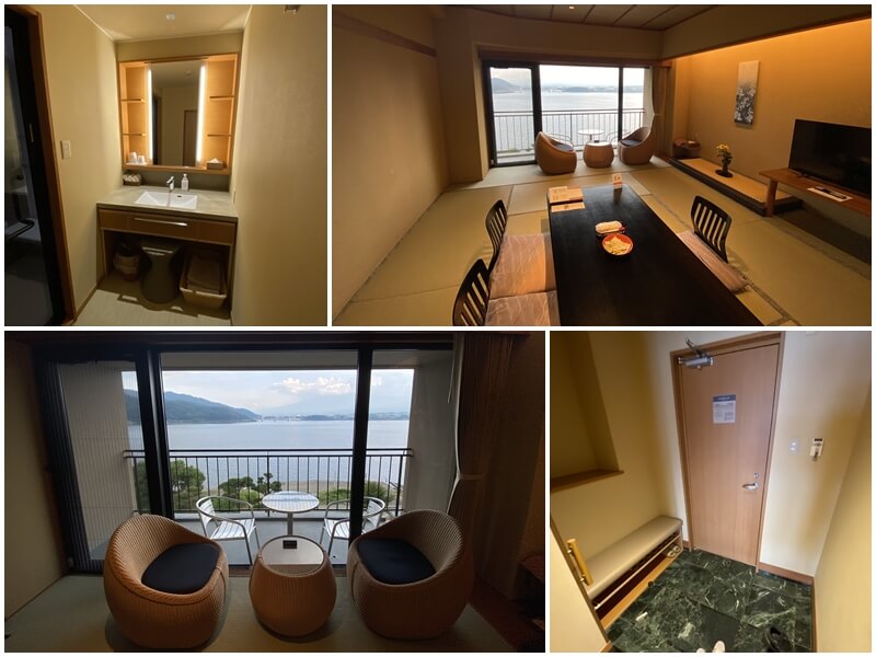 秀峰閣湖月的標準型日式房