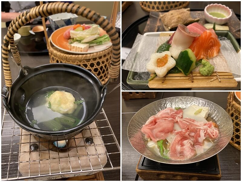 秀峰閣湖月的懷石料理