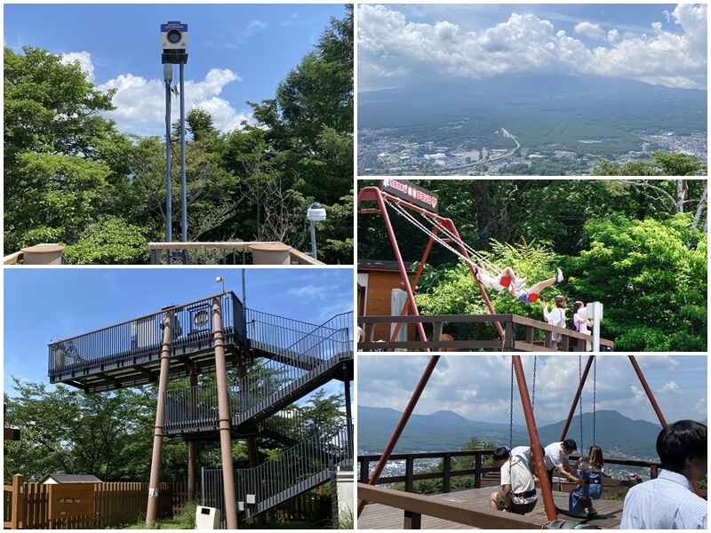 天上山公園玩別人玩盪鞦韆
