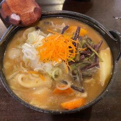 甲州ほうとう小作山中湖店の熟瓜ほうとう