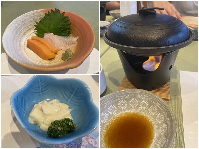 富良野高地酒店的晚餐