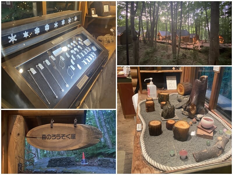 森林精靈露台有不少的在地工藝品