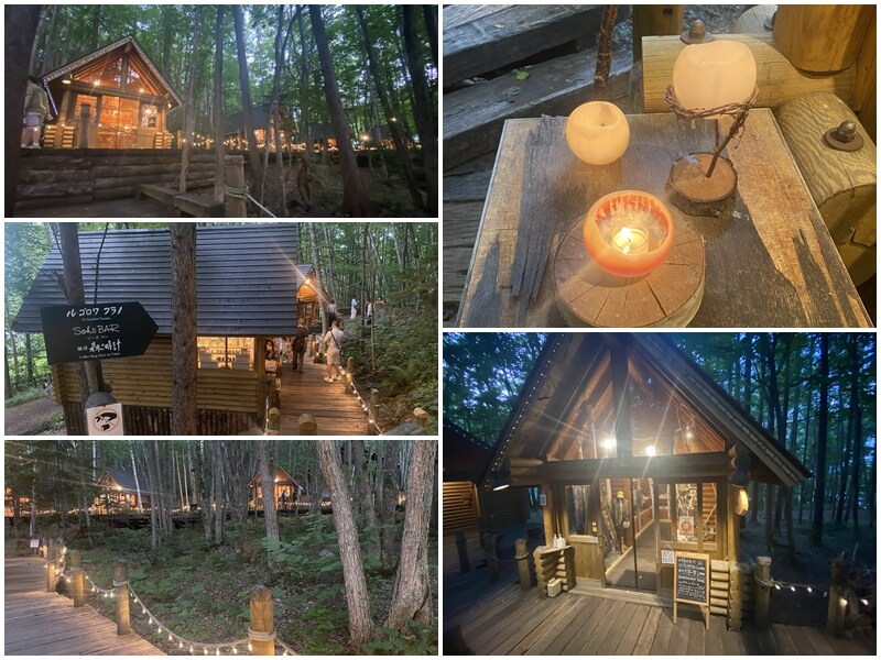 森林精靈露台有童話般風景的小型工藝村