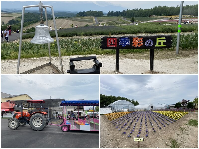 四季彩ノロッコ号トラクターバス