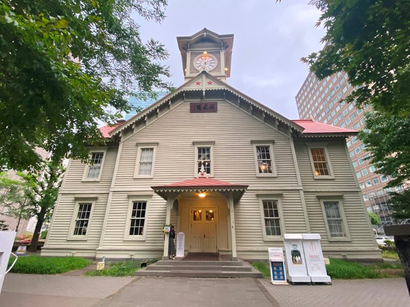 札幌市時計台正面