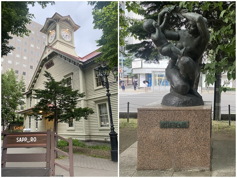 札幌市時計台拍照的最佳位置