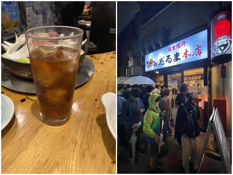 成吉思汗達摩本店排隊的人更多了