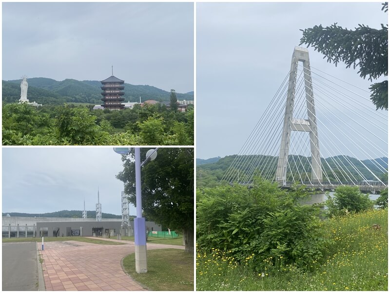 蘆別市道路休息站旁邊有星之故鄉百年紀念館