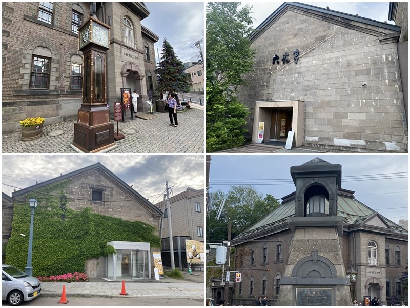 小樽堺町通商店街茶的六花亭與小樽音樂盒堂本館