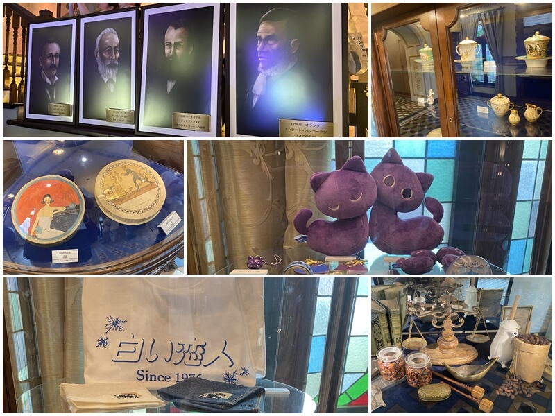 白色戀人公園收藏很多歷史銷售商品