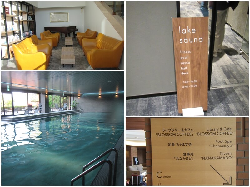 洞爺湖萬世閣湖畔露台飯店的游泳池