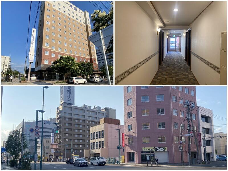 在東橫INN北海道旭川站東口住一晚