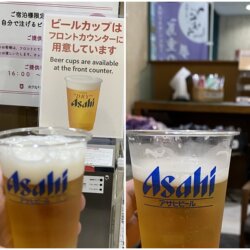 在淺草燦路都大飯店的期間限定朝日生啤酒限時免費