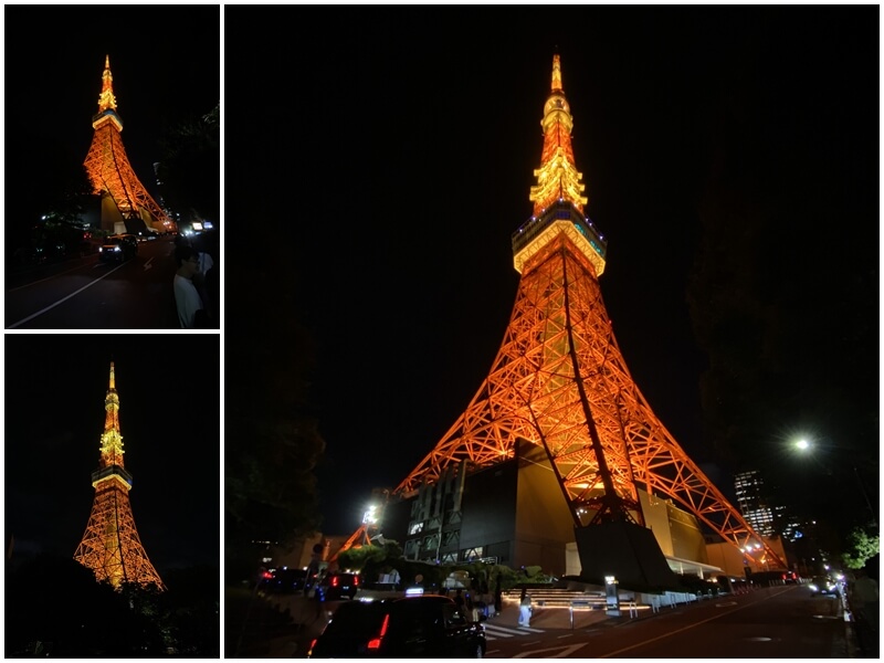 Seeing Tokyo Tower Up Close