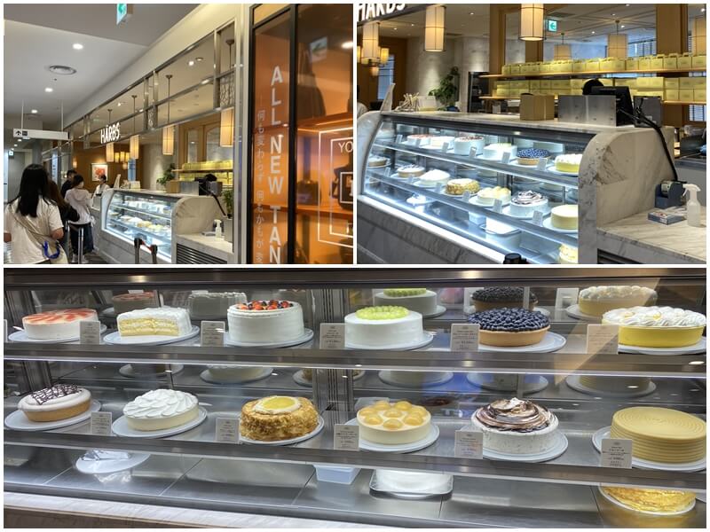 朝早くHARBS 上野店に来て、朝食のために並びました