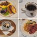 貳樓餐廳的東坡肉厚奶歐姆蕾、主廚脆皮豬腳與金銀島冰淇淋杯